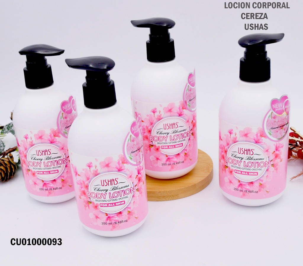 CREMA CORPORAL CHERRY BLOSSOM USHAS HA057 250ML
