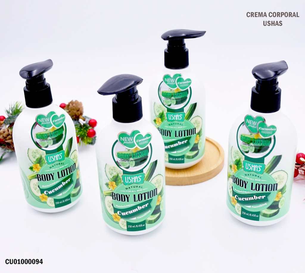 CREMA CORPORAL PEPINO USHAS HA053 250ML