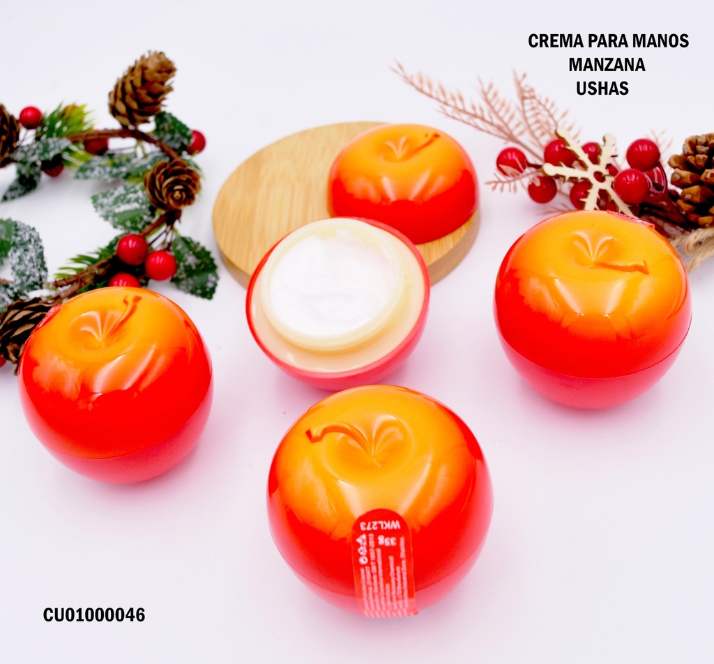 CREMA DE MANOS USHAS WKL273 ENVASE MANZANA
