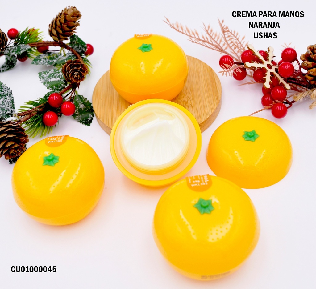 CREMA DE MANOS USHAS WKL393 ENVASE NARANJA