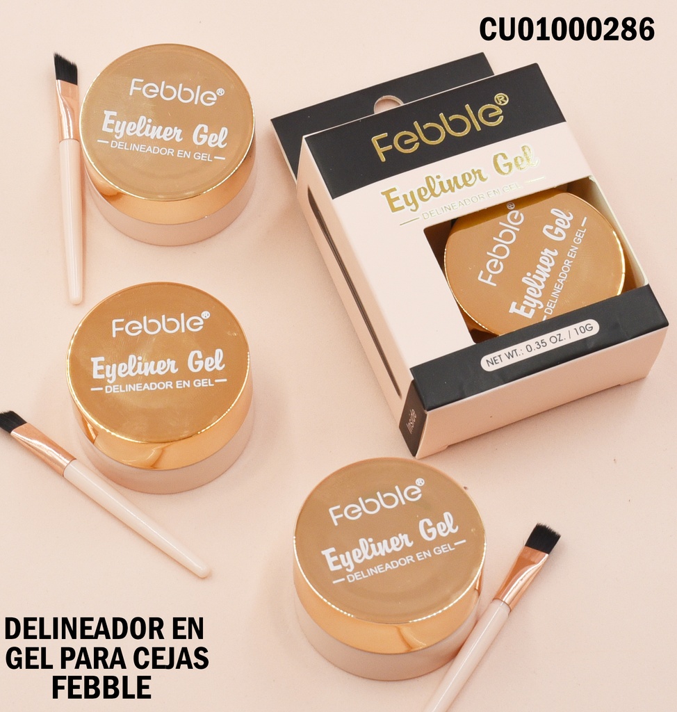 DELINEADOR OJOS EN GEL FEBBLE-USHAS ES3947-MIX