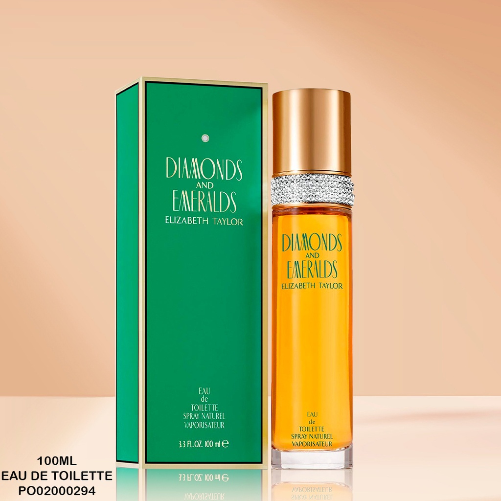DIAMONDS AND EMERALDS BY ELIZABETH TAYLOR 100ML