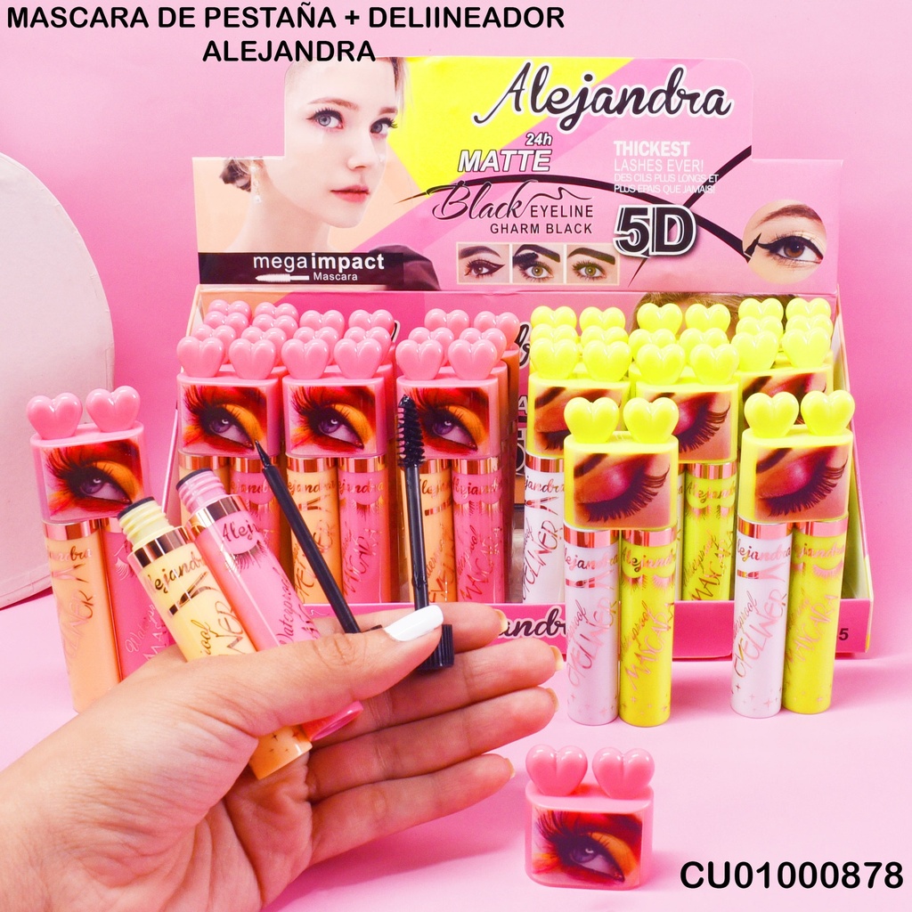 DÚO DELINEADOR/MÁSCARA ALEJANDRA NO.6235