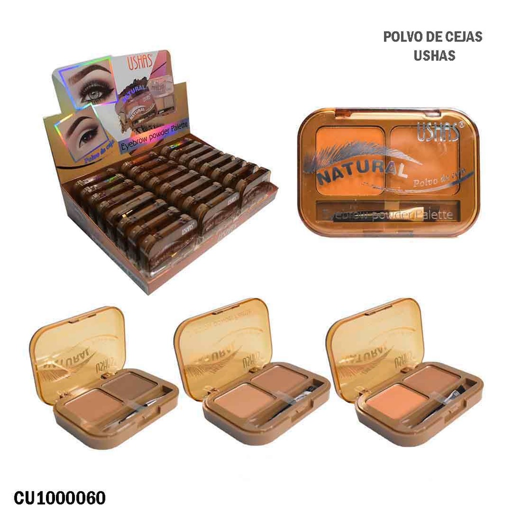 DÚO GLAMOUR NATURAL USHAS TONOS VARIADOS ES3771