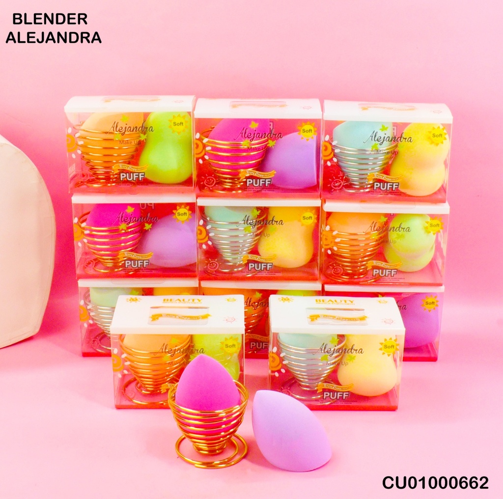 ESPONJA DOBLE CON SOSTENEDOR ALEJANDRA AGE-0156