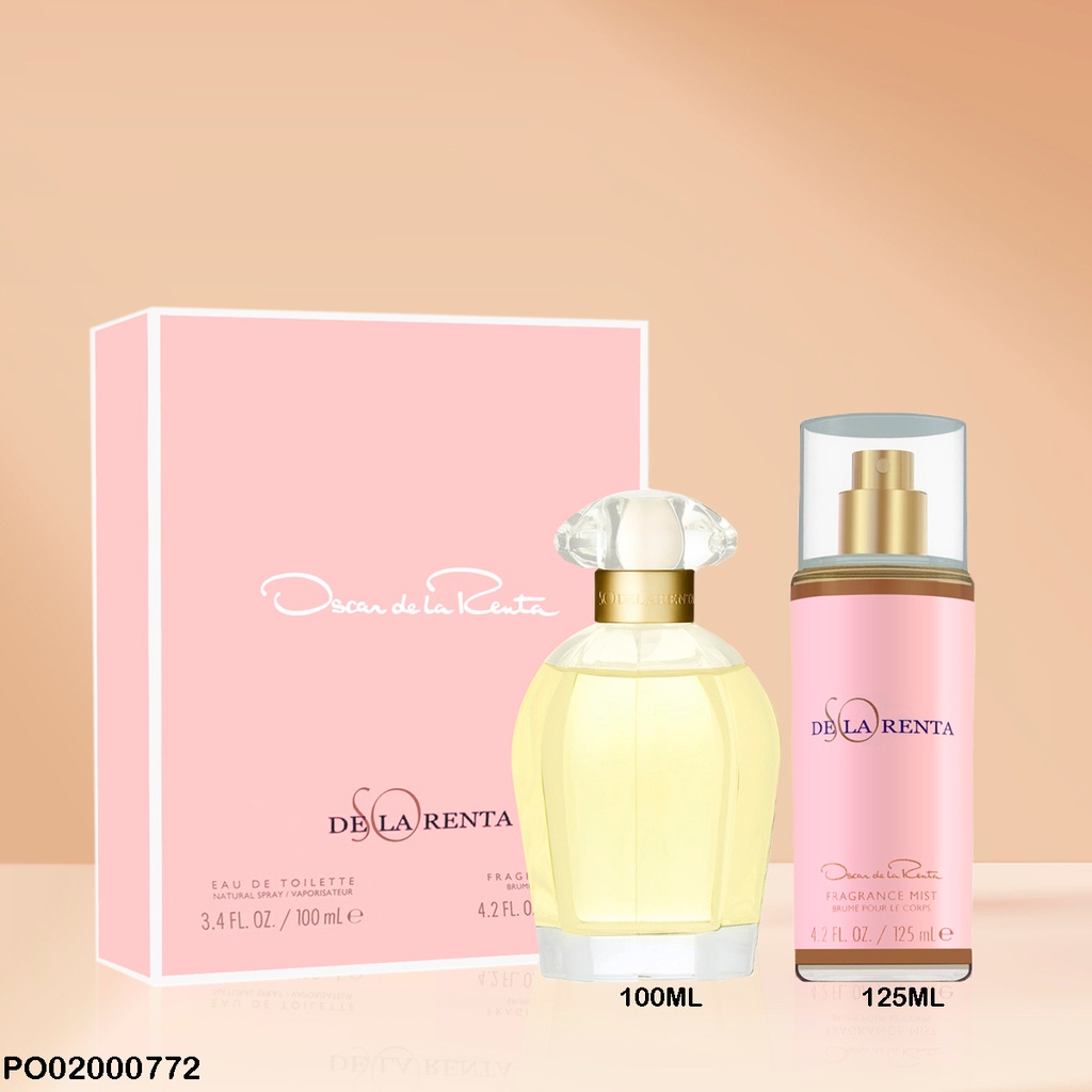 ESTUCHE PERFUMES OSCAR DE LA RENTA 100-125ML