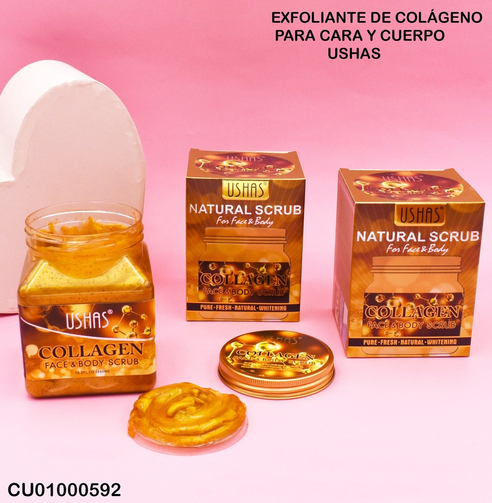 EXFOLIANTE CARA/CUERPO COLÁGENO USHAS HA026
