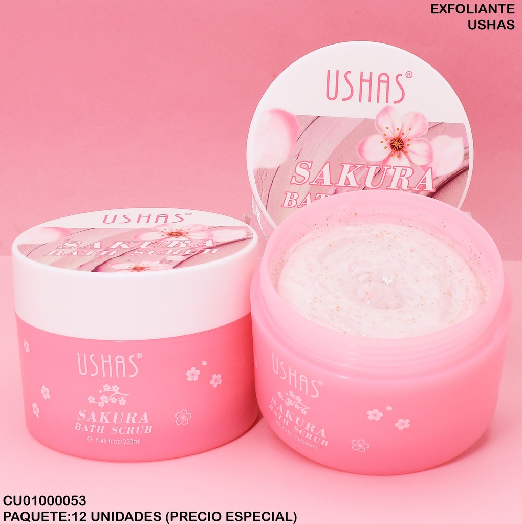 EXFOLIANTE DE BAÑO SAKURA USHAS HA160