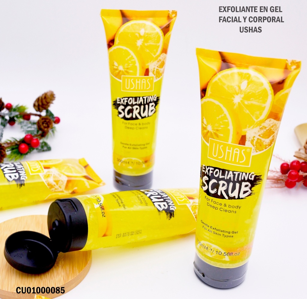 EXFOLIANTE DE LIMON USHAS HA021 300ML