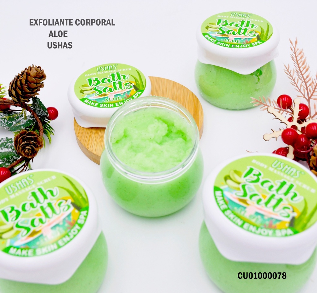 EXFOLIANTE SALES BAÑO ALOE USHAS HA164
