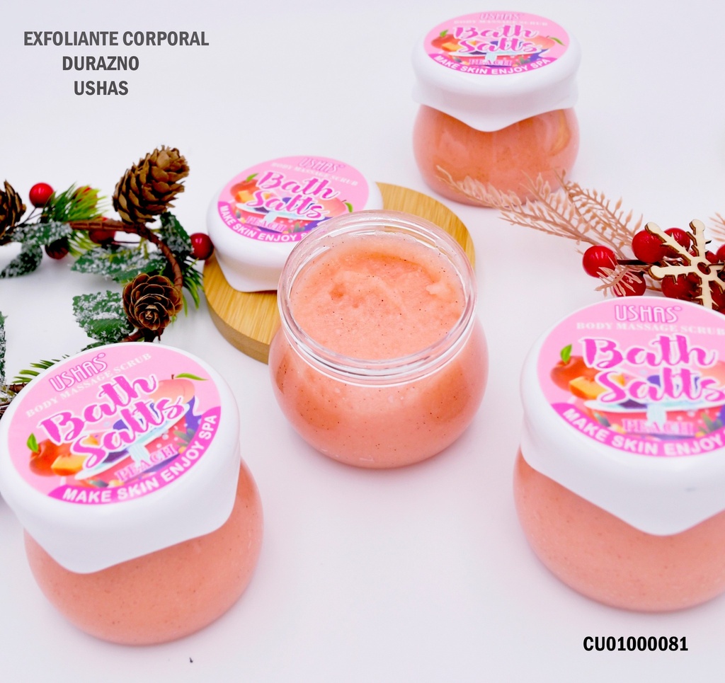 EXFOLIANTE SALES BAÑO DURAZNO USHAS HA162