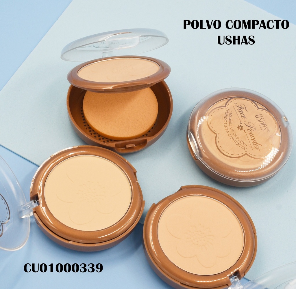 FACE POWDER MAQUILLAJE EN POLVO USHAS FC616B