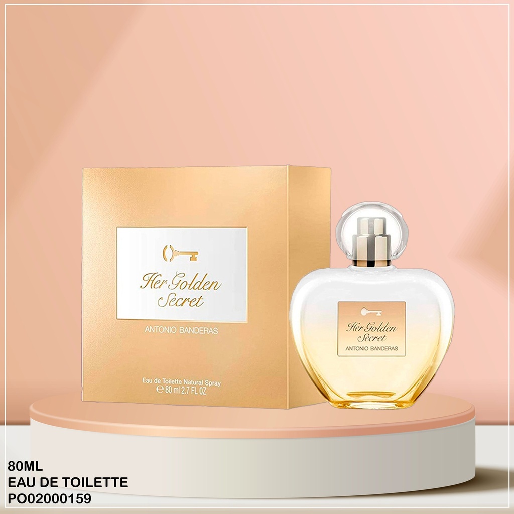 PERFUME HER GOLDEN SECRET ANTONIO BANDERAS EDT 80ML