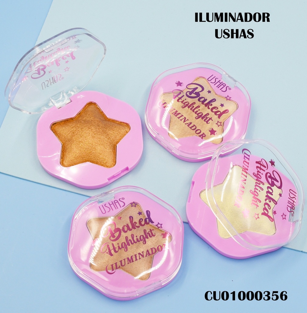 ILUMINADOR BAKED USHAS FC591B FORMA DE ESTRELLA