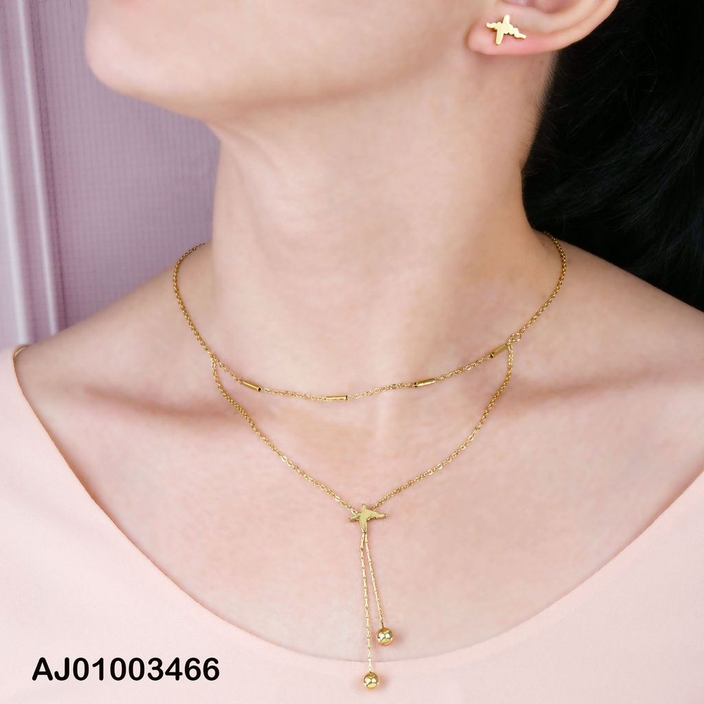 JUEGO CDN ACERO PLACA DE PULSO CORAZON CON CORBATERO