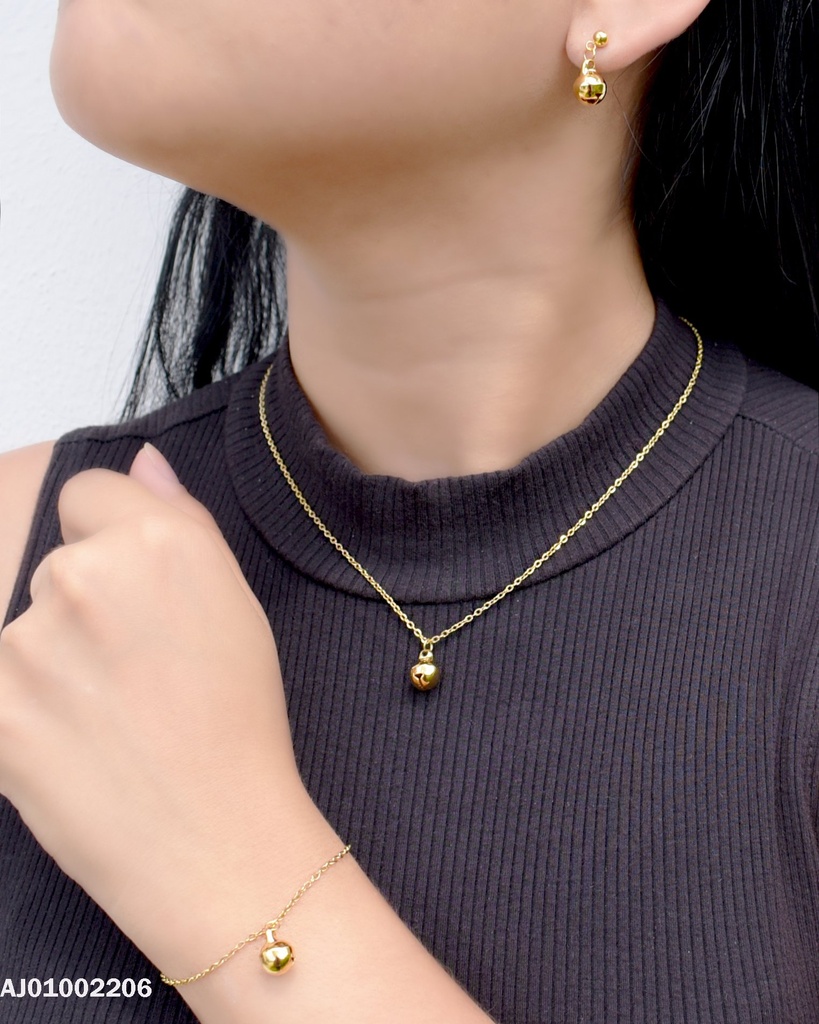 JUEGO DE CASCABELES PULSERA INCLUIDA
