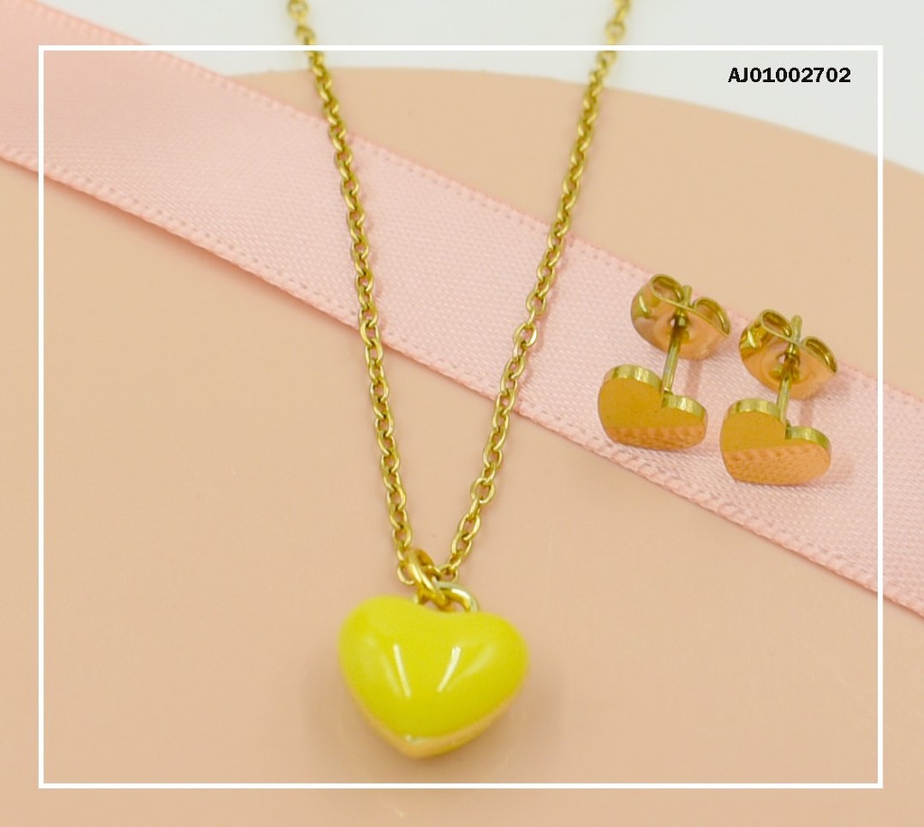 JUEGO DETALLES MINI CORAZONES DIJE ♥ VERDE MENTA