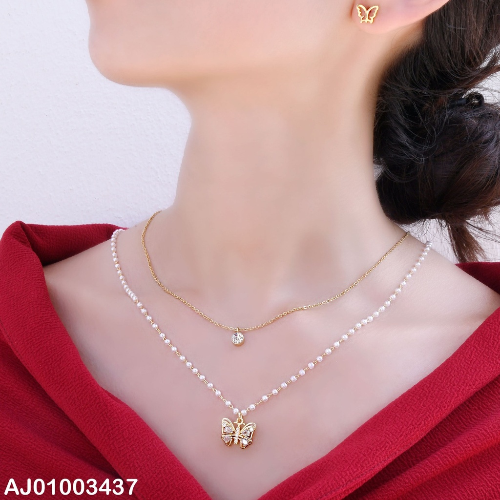 JUEGO DOBLE CAD.TRAD-ZIRC/PERLITA MARIPOSAS CROQUI-ZIRC.