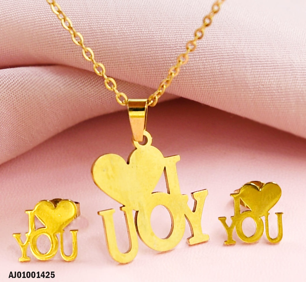 JUEGO DORADO "I LOVE YOU"