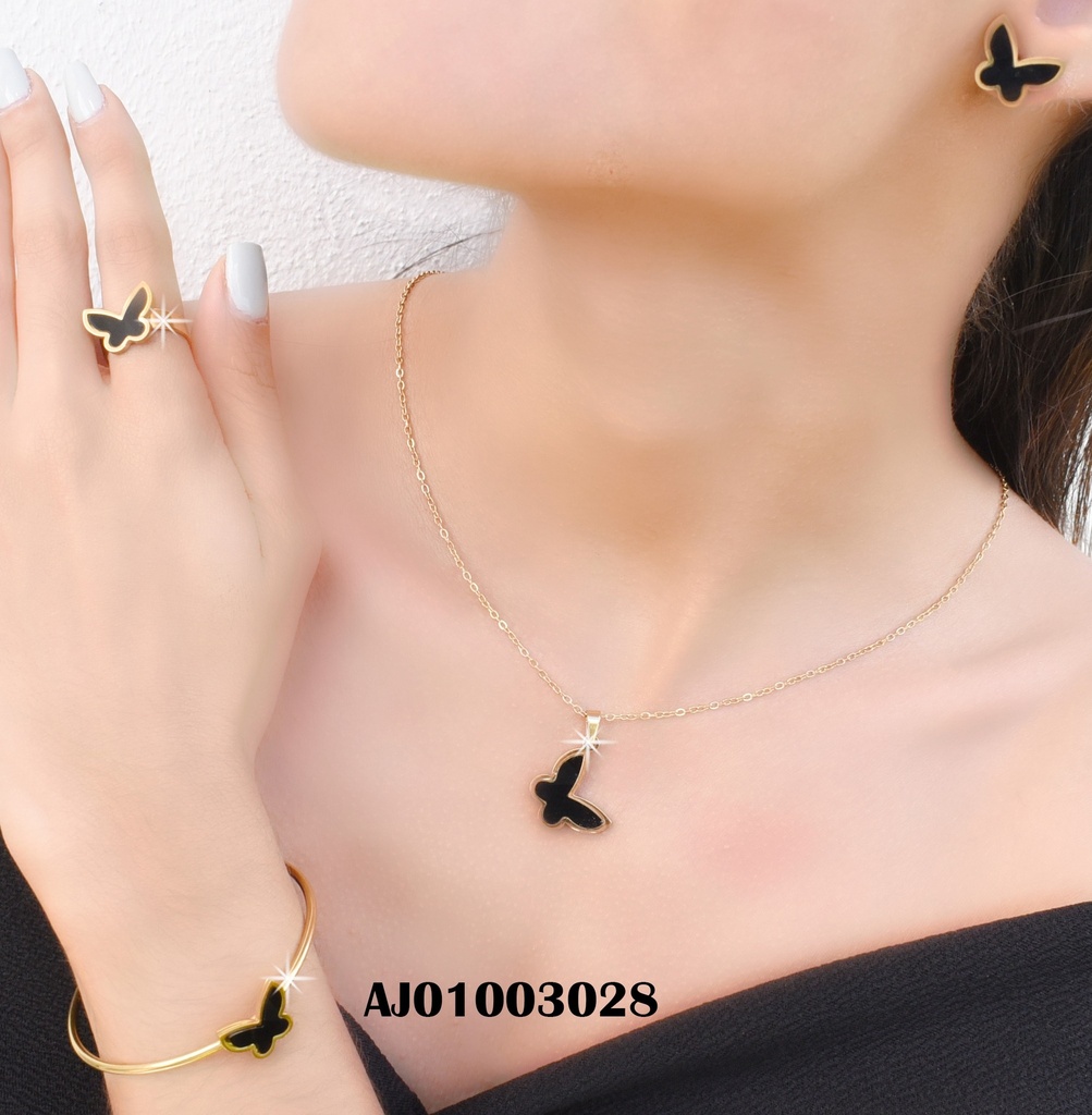 JUEGO MARIPOSA NEGRA INCLUYE:BRAZALETE/ANILLO