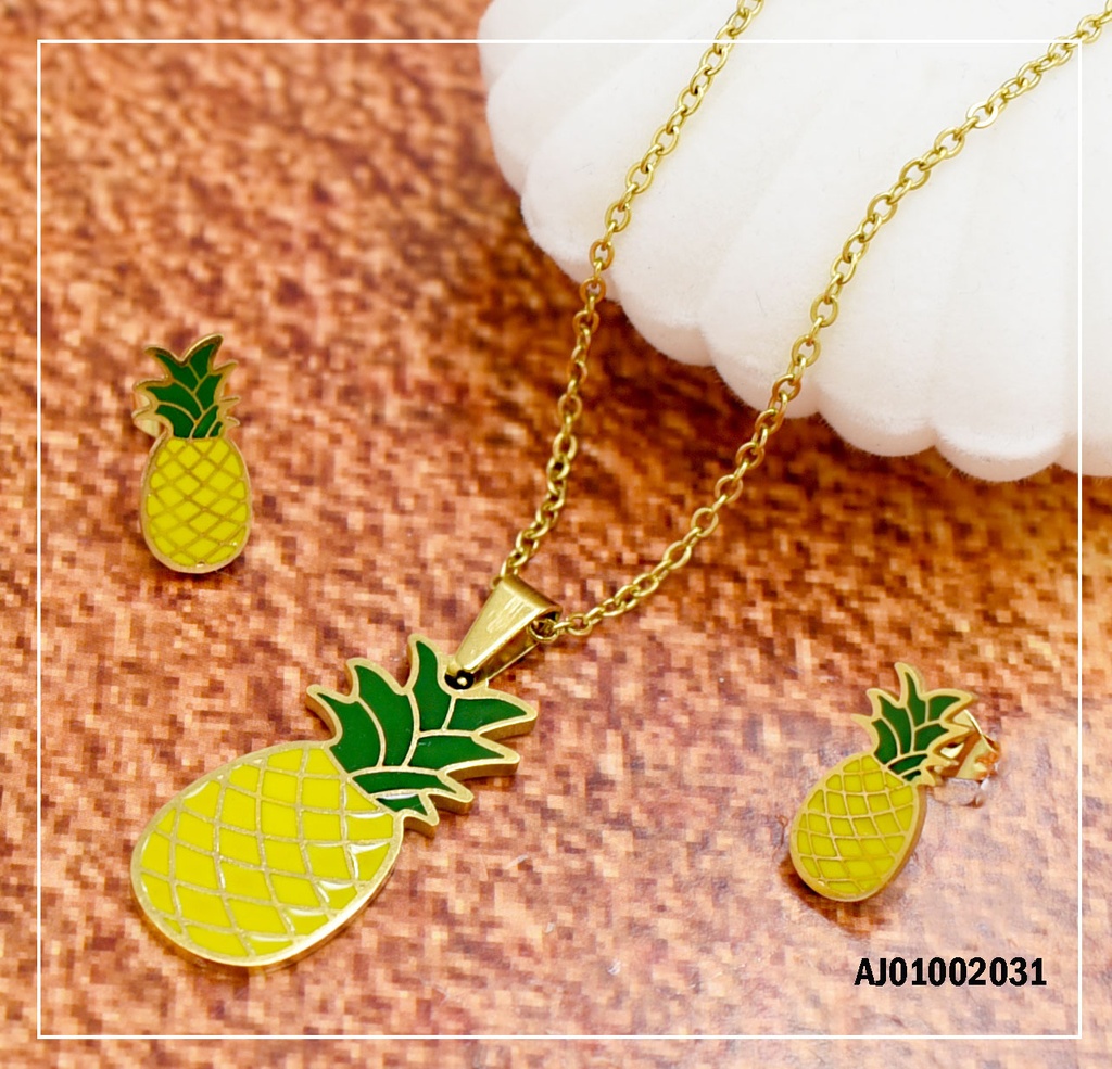 JUEGO PIÑA GRANDE ALARGADA