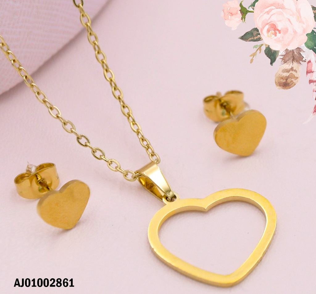 JUEGO PLACAS CORAZONES,DIJE CROQUI🤍