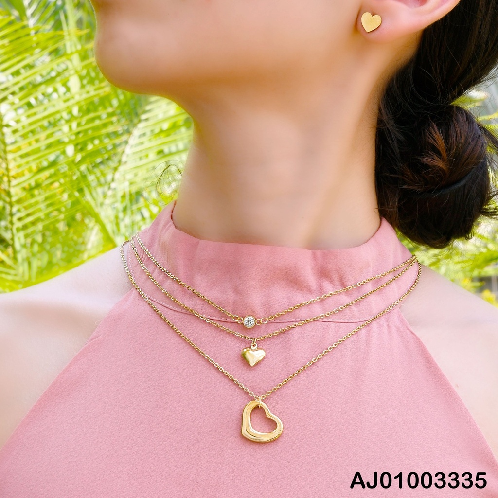 JUEGO PLACAS CORAZÓN TRIPLE CAD.DIJES:ZIRC/💛INF/ CROQUI
