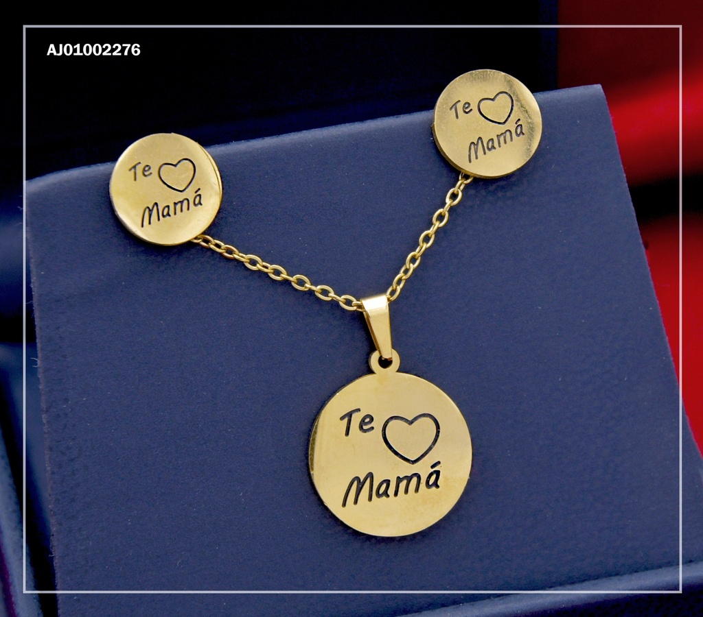 JUEGO REDONDO "TE ♥ MAMÁ"