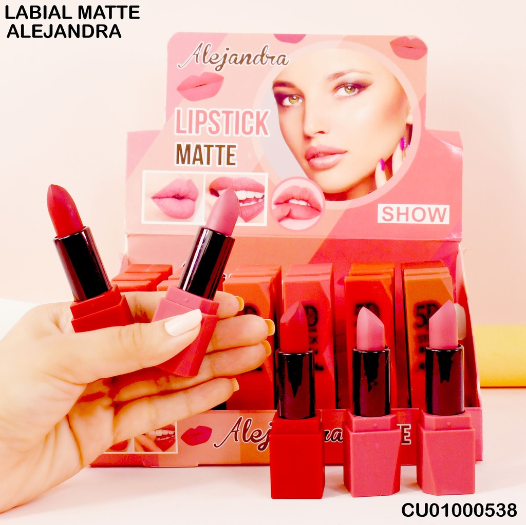 LABIAL 5D STICK MATTE ALEJANDRA Y385
