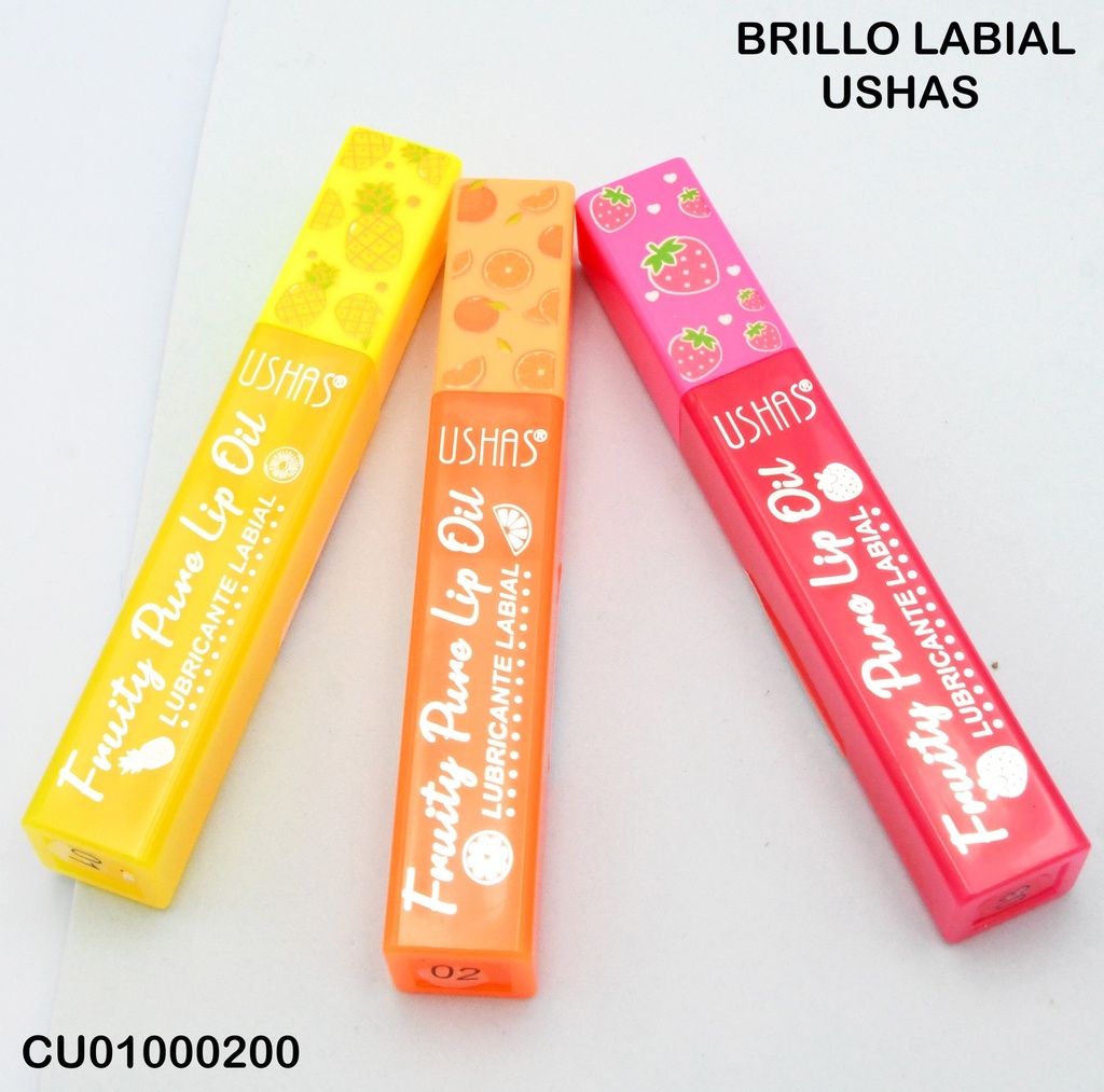 LIPGLOSS FRUITY PURE LIP OIL USHAS SABORES VARIOS LG2355