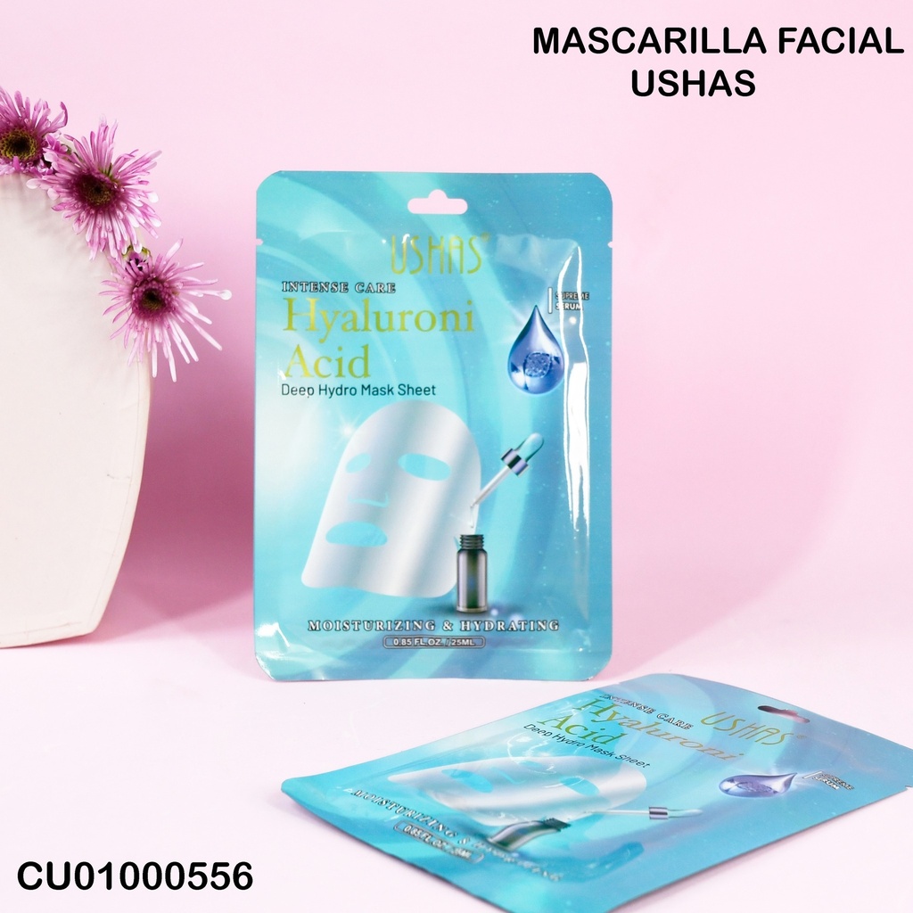 MASCARILLA HIDROMASAJE ÁCIDO HYALURONICO MK003