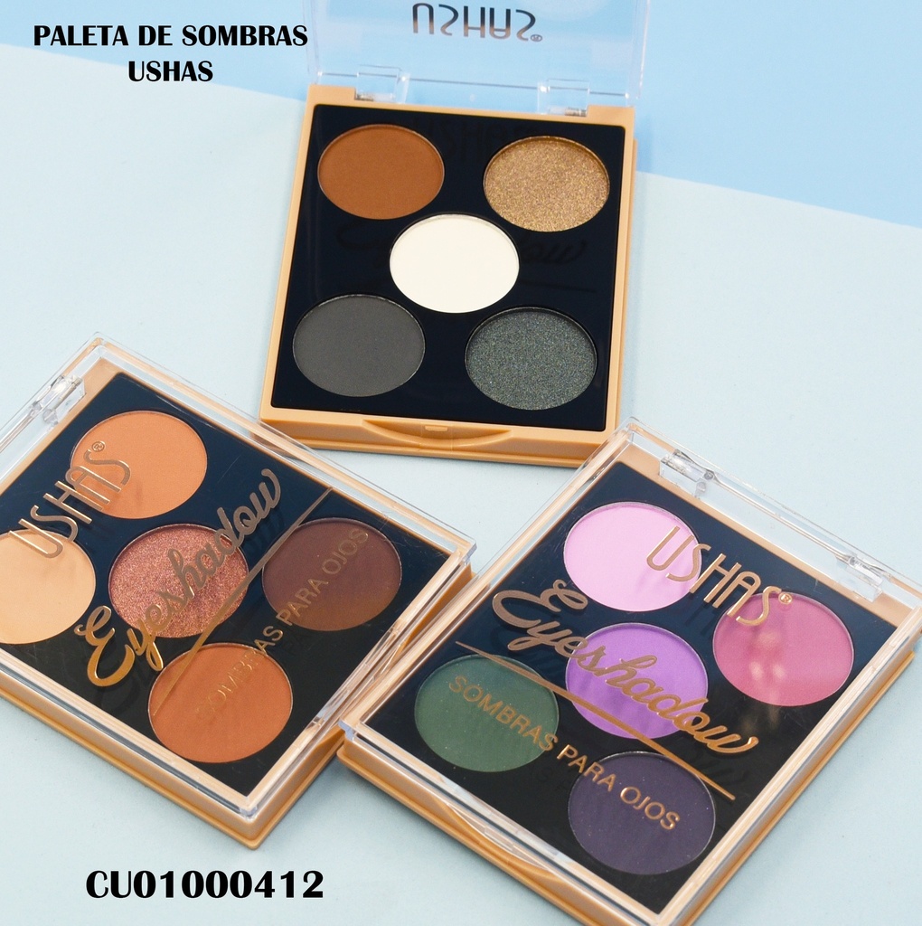 PALETA 5 SOMBRAS USHAS ES4031-4