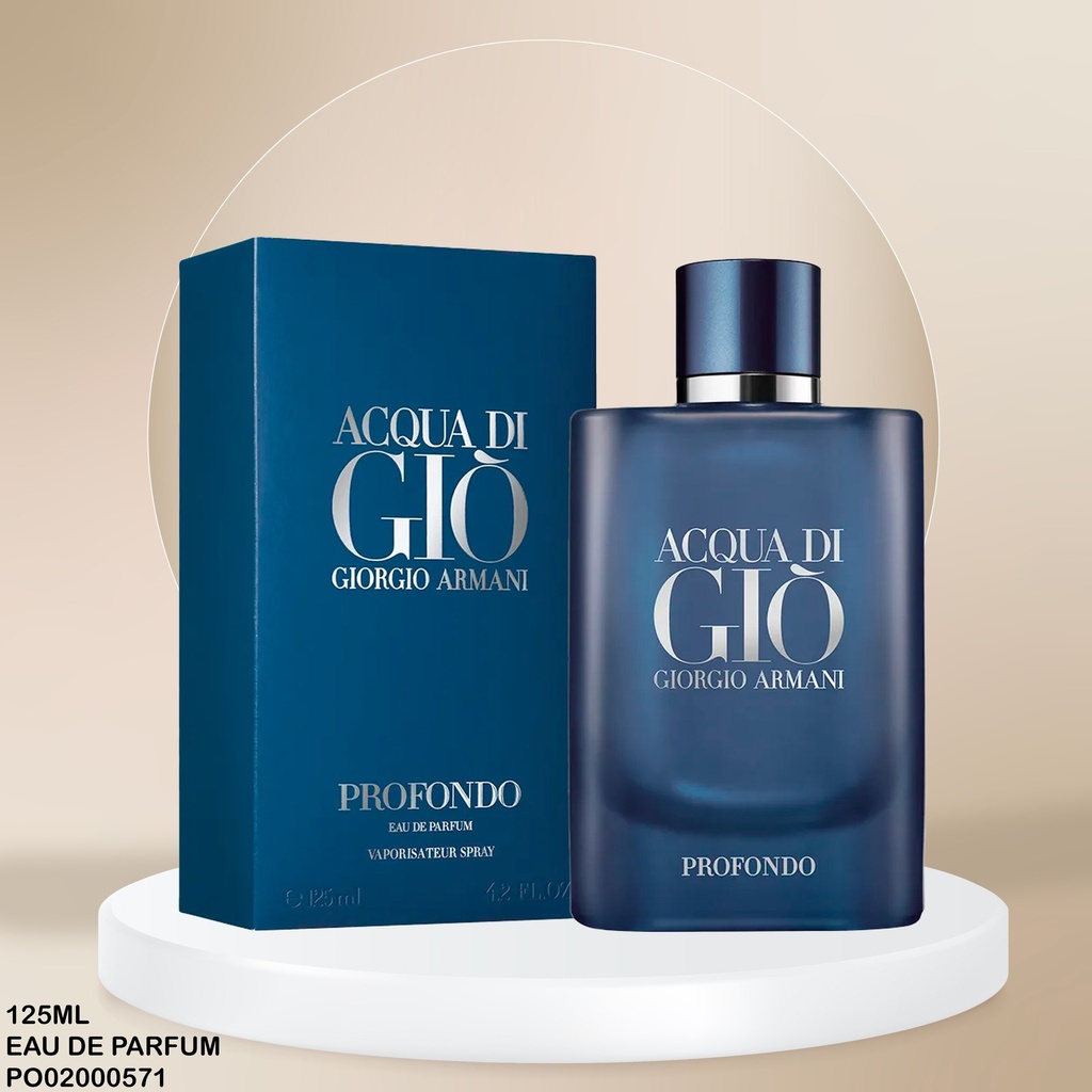 PERFUME ACQUA DI GIO PROFONDO GIORGIO ARMANI EDP 125ML