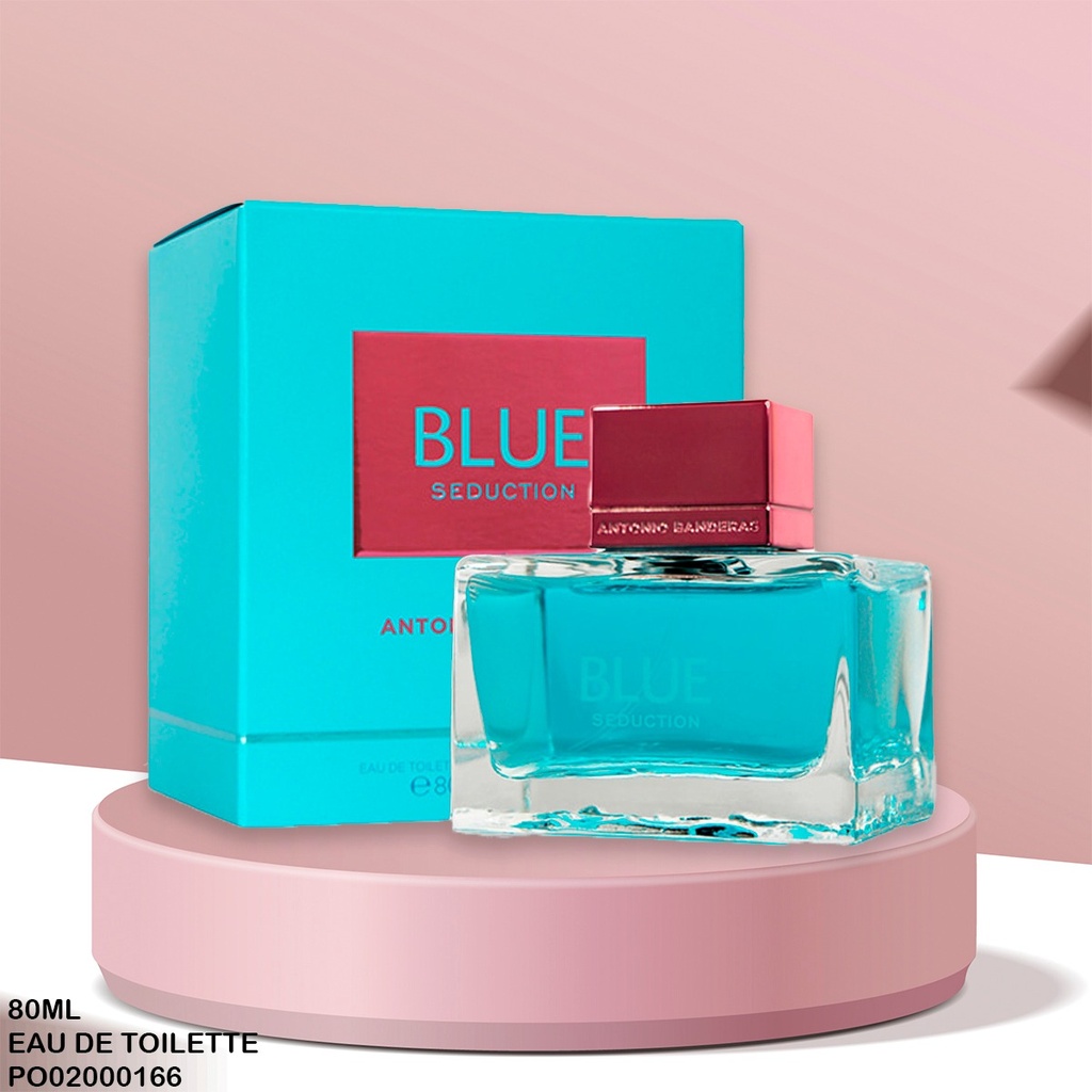 PERFUME BLUE SEDUCTION FOR WOMEN ANTONIO BANDERAS 80ML