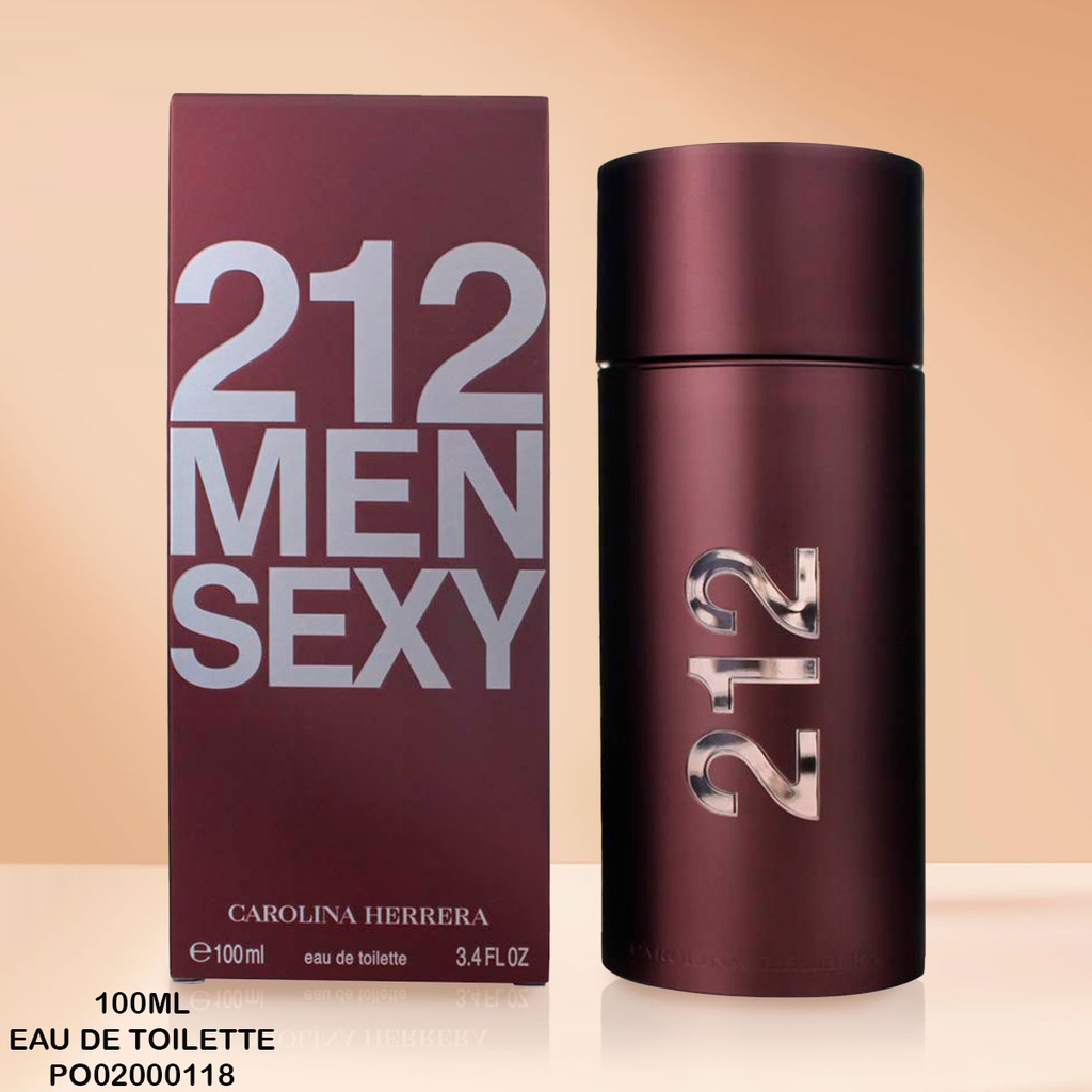 PERFUME CAROLINA HERRERA 212 MEN SEXY EDT  100 ML