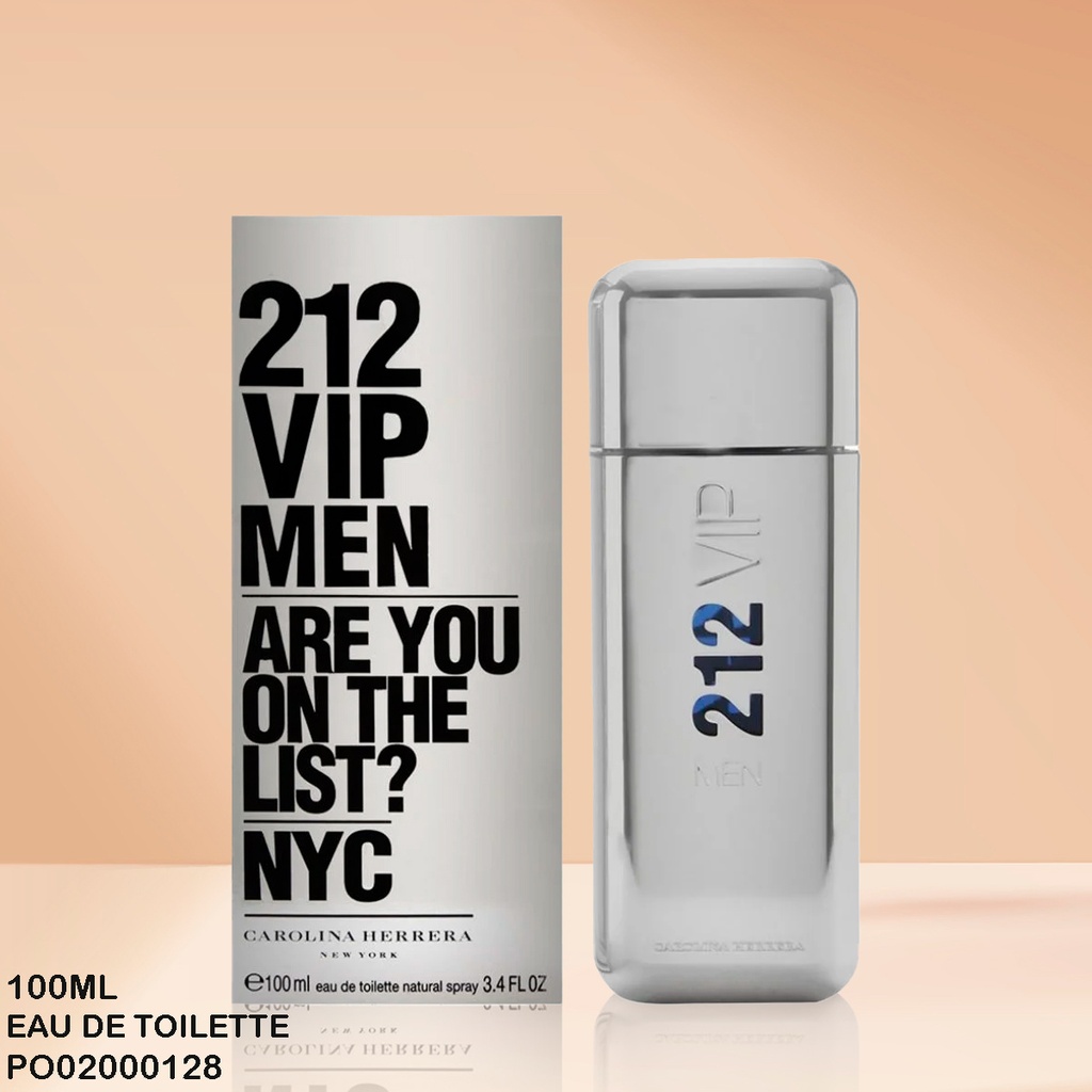 PERFUME CAROLINA HERRERA 212 VIP MEN 100ML
