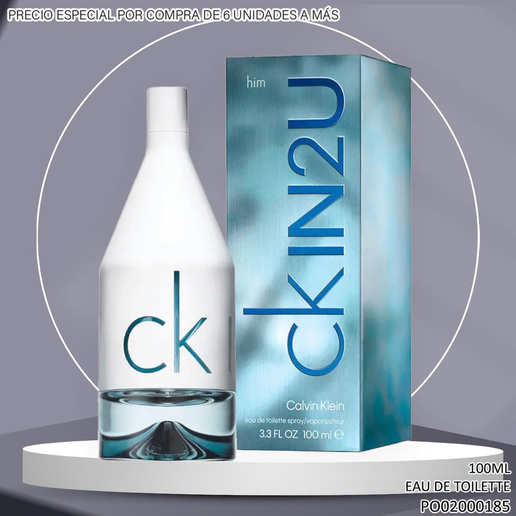 PERFUME CKIN2U CALVIN KLEIN 100ML HIM EDT