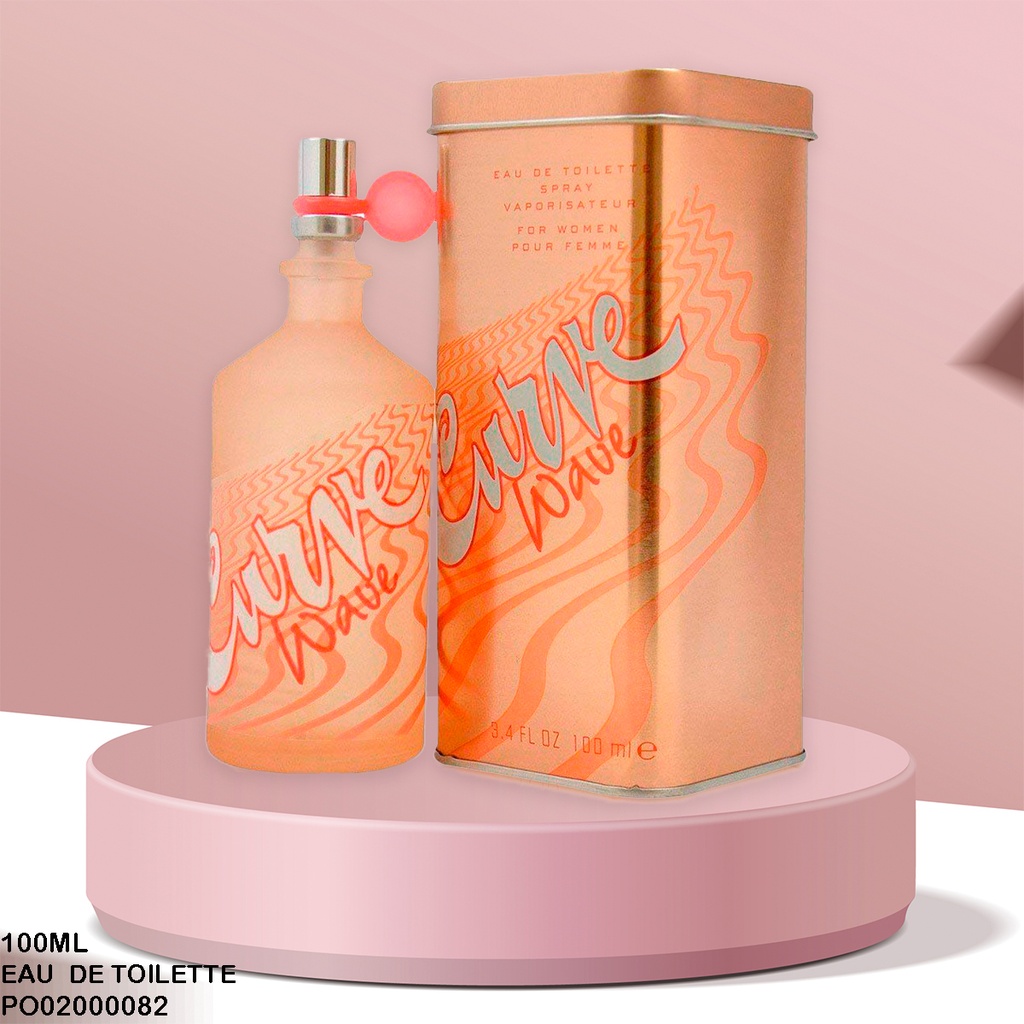 PERFUME CURVE WAVE FOR WOMEN EDT 100ML