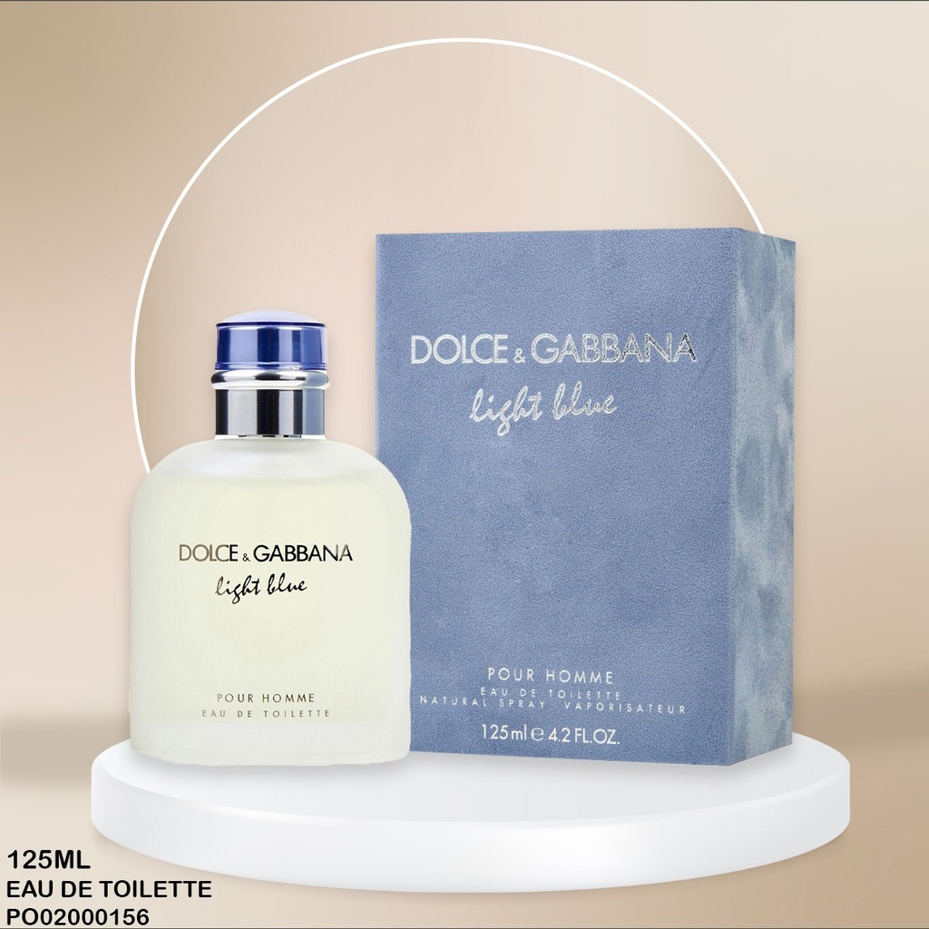 PERFUME DOLCE & GABBANA LIGHT BLUE EDT POUR HOMME 125 ML