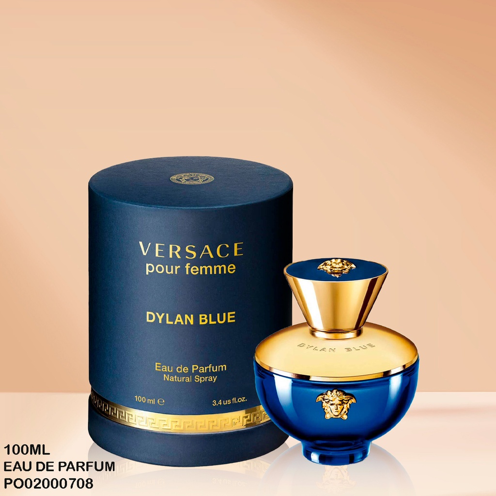 PERFUME DYLAN BLUE VERSACE POUR FEMME EDP 100ML