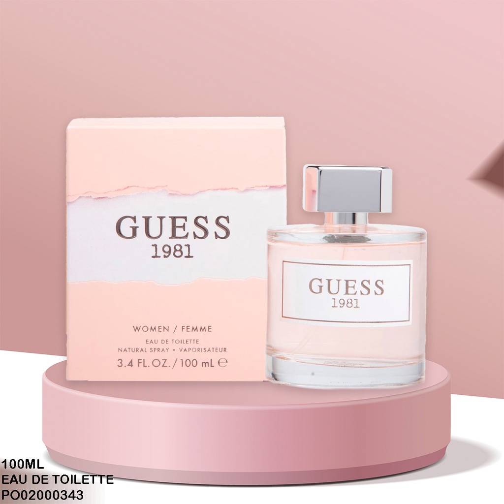 PERFUME GUESS 1981 WOMEN  100ML