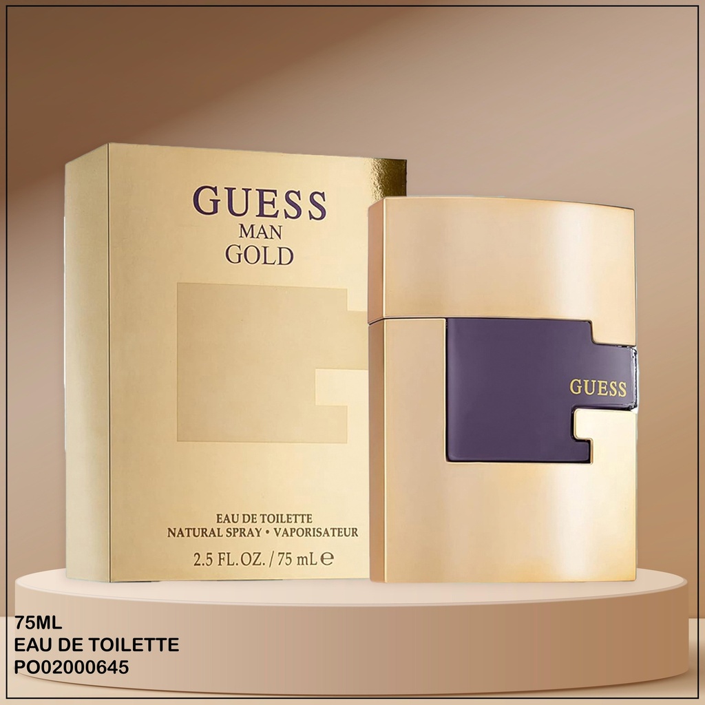 PERFUME GUESS MAN GOLD EDT 75ML