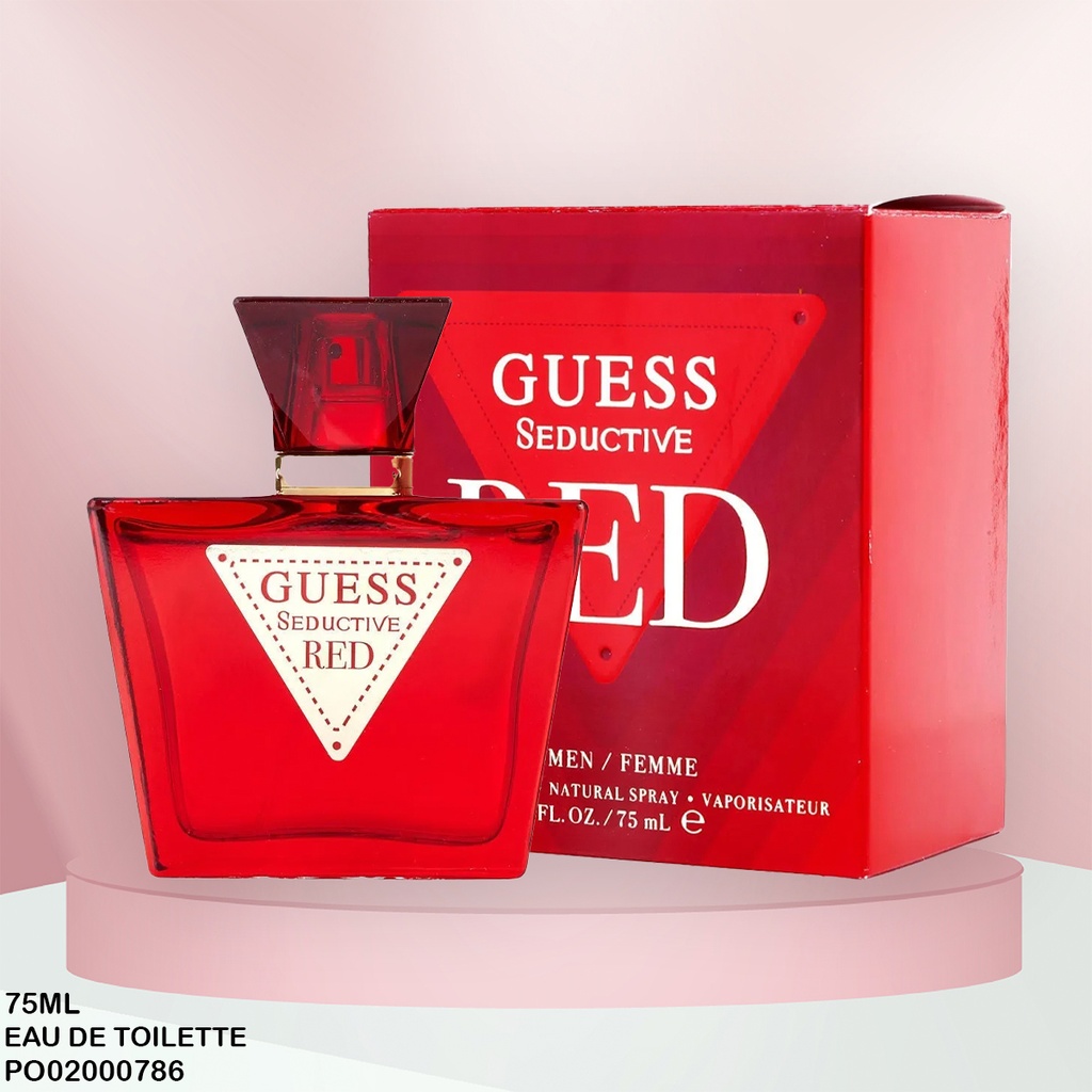 PERFUME GUESS SEDUCTIVE RED WOMEN EDT 75ML