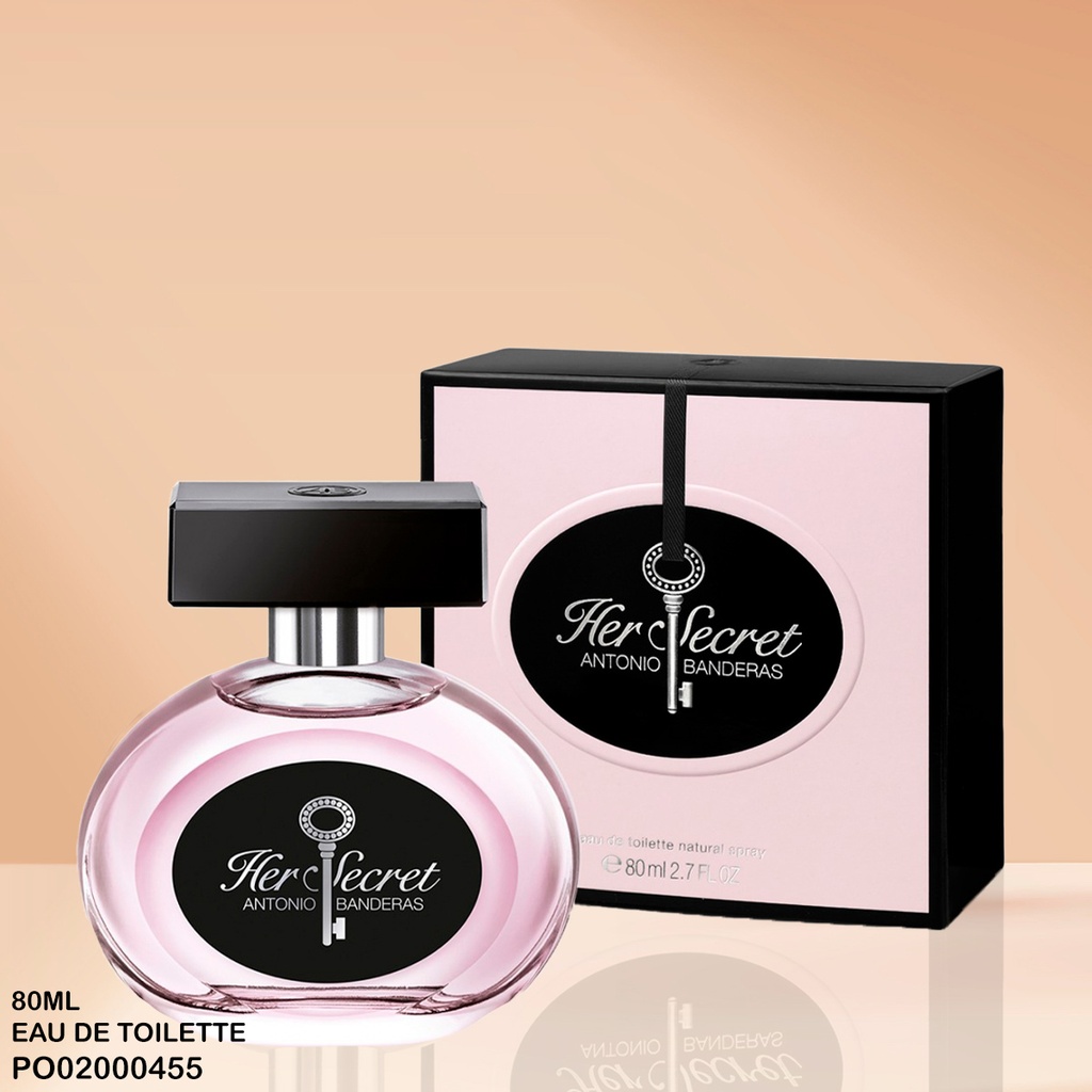 PERFUME HER SECRET ANTONIO BANDERAS 80 ML