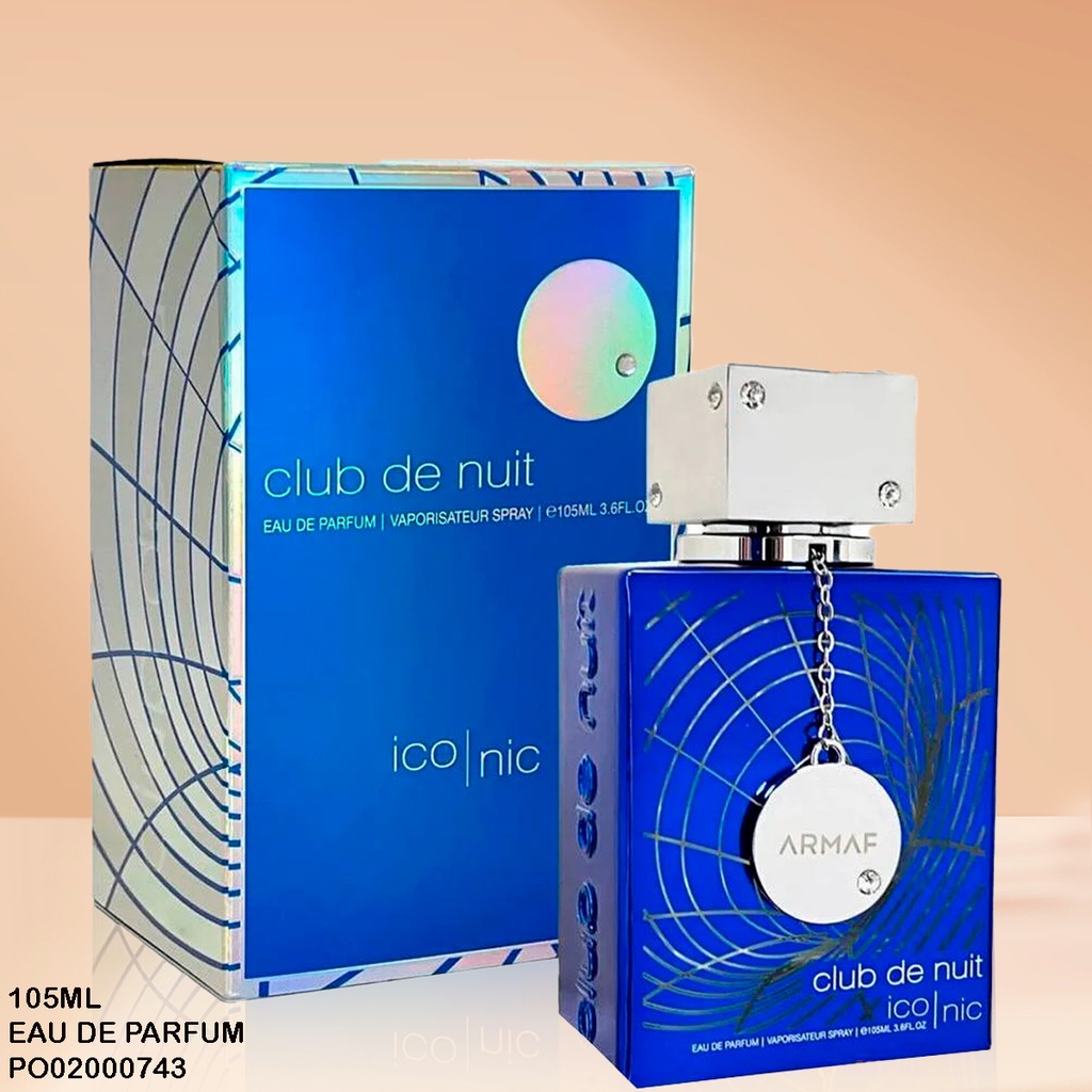 PERFUME ICONIC CLUB DE NUIT EDP 105ML ARMAF