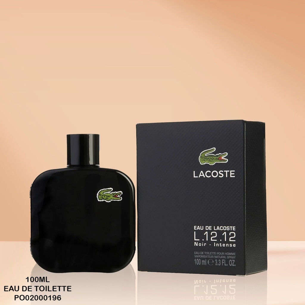 PERFUME LACOSTE L.12.12 NOIR - INTENSE 100ML