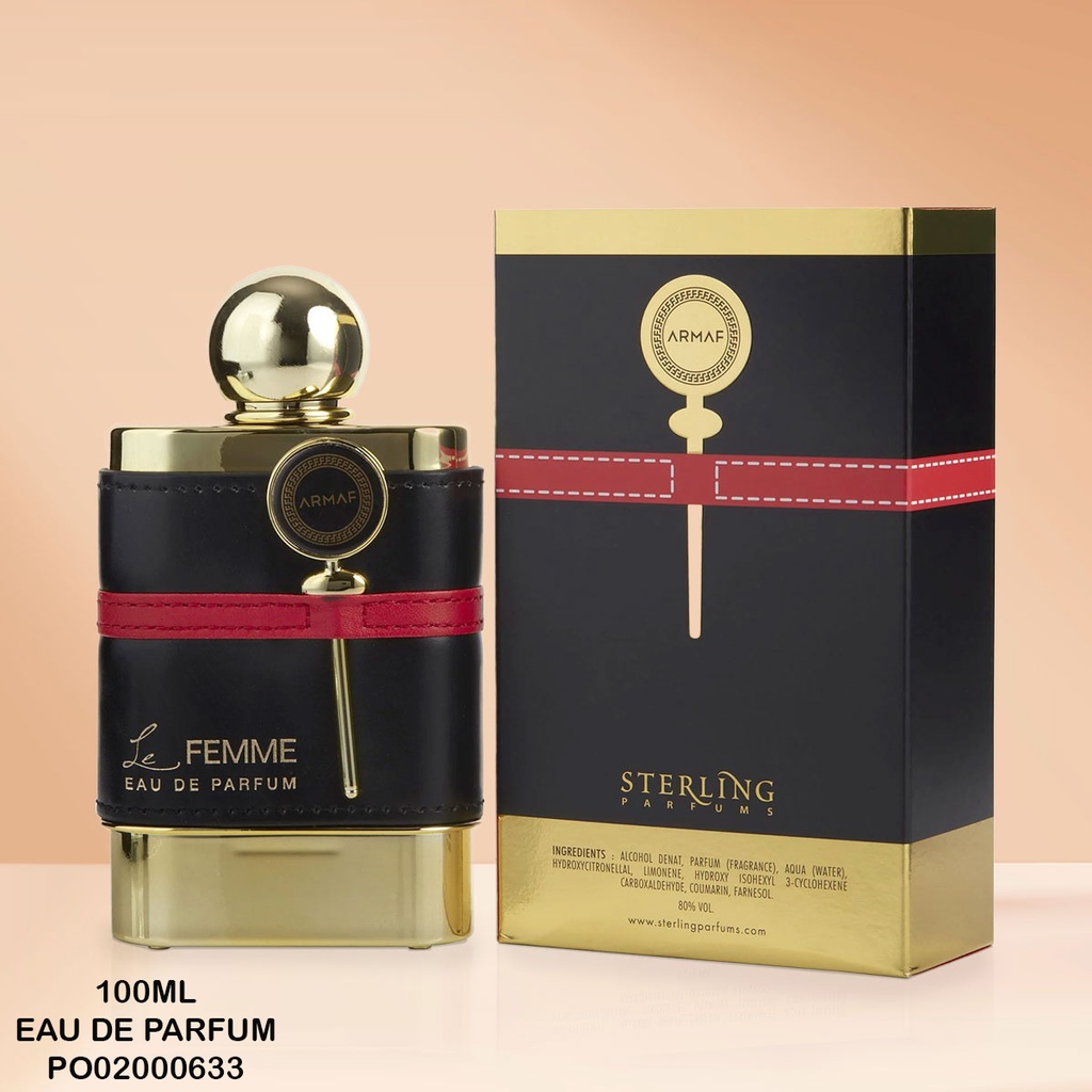 PERFUME LE FEMME EDP ARMAF STERLING 100ML