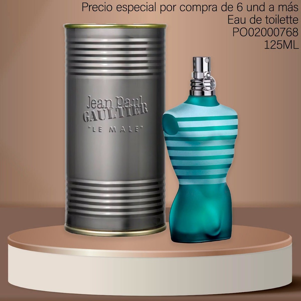 PERFUME LE MALE JEAN PAUL GAUTIER EDT 125ML