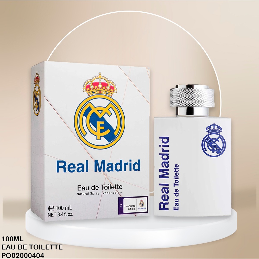 PERFUME REAL MADRID FUTBOL CLUB EDT 100ML AIR VAL