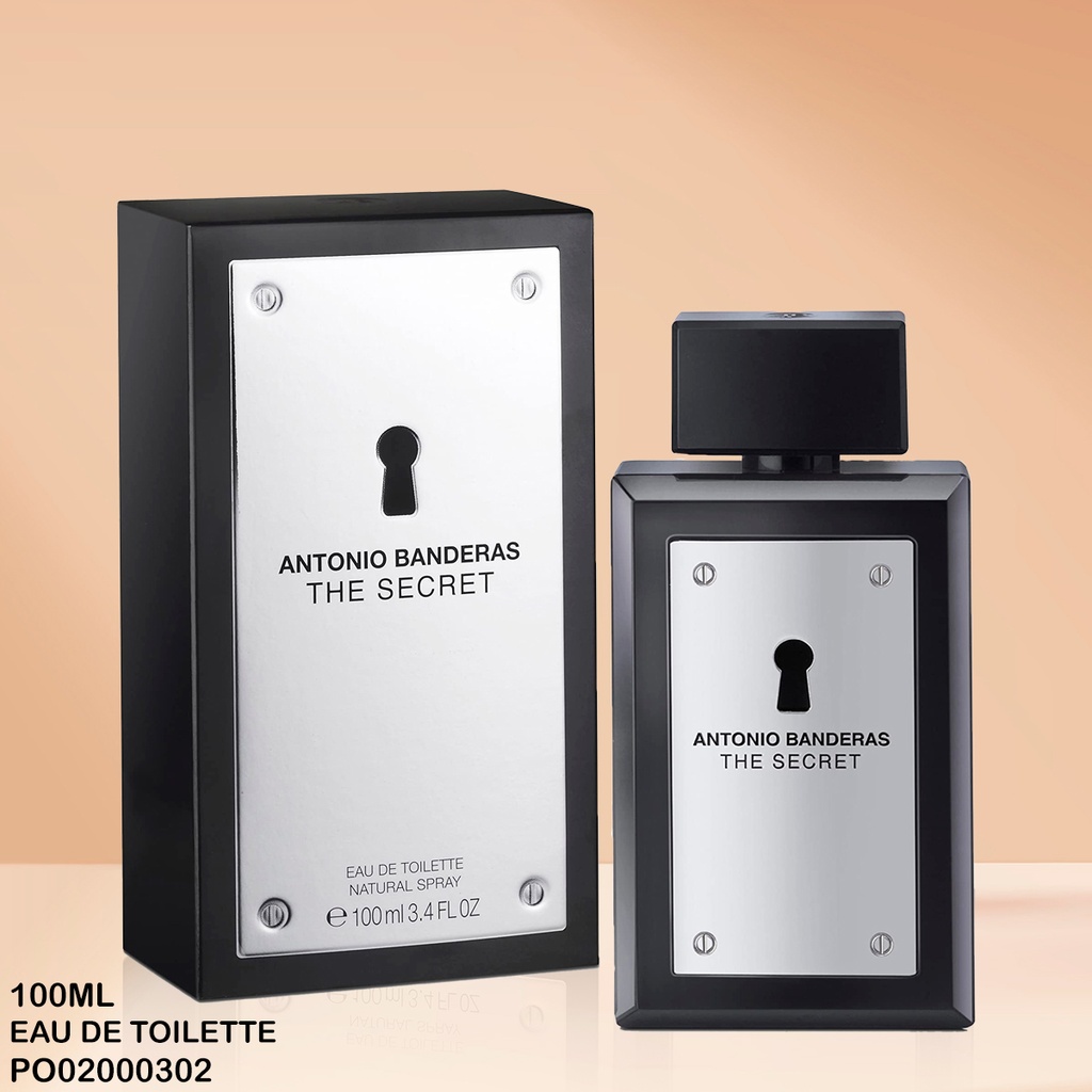 PERFUME THE SECRET BY ANTONIO BANDERAS 100ML EDT
